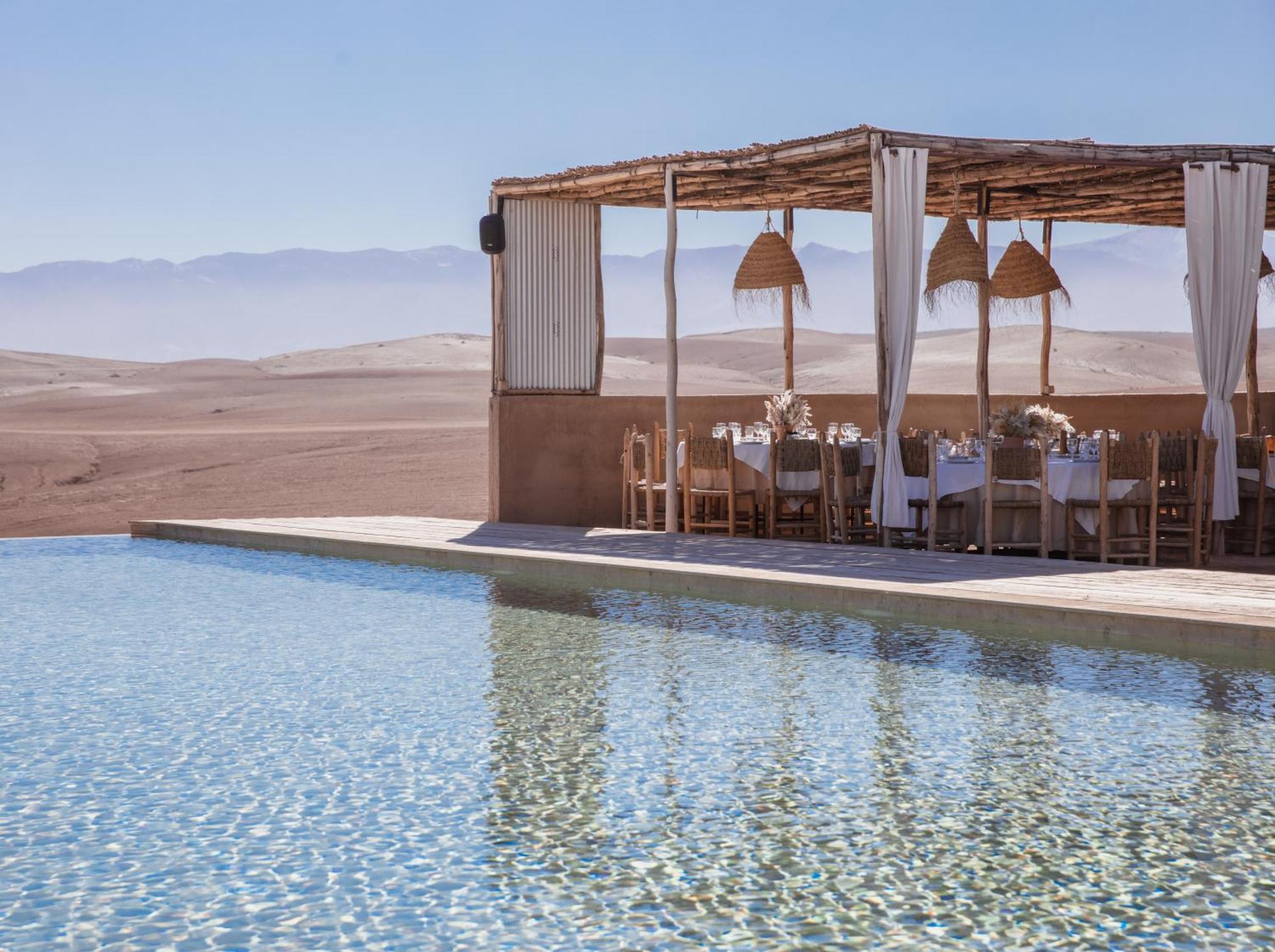 Les Terrasses D'Agafay Hotel El Karia Luaran gambar