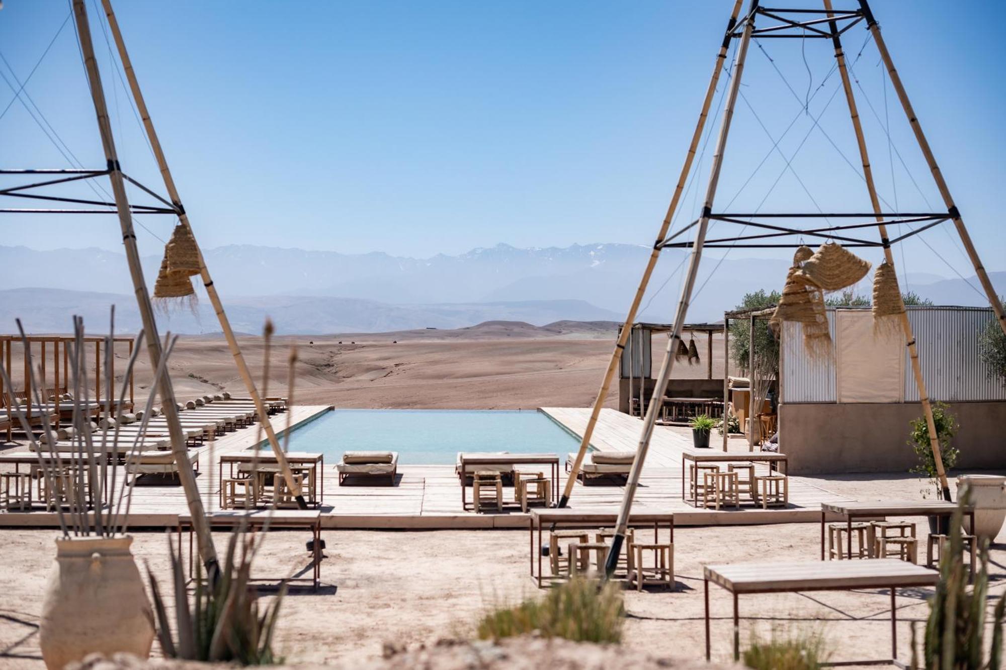 Les Terrasses D'Agafay Hotel El Karia Luaran gambar